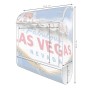 Banjado Design Briefkasten Weiß Pulverbeschichtet 39x47x14cm 2 Schlüssel Mit Zeitungsfach Motiv Las Vegas_6