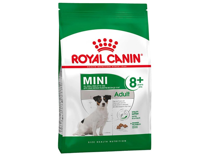 Royal Canin X-Small Adult 8+ Trockenfutter – 3 Kg, Für Sehr Kleine Hunde Ab 8 Jahren (bis 4 Kg), Für Darm & Vitalität