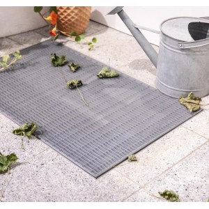 Windhager Lichtschachtabdeckung 60x135 cm Edelstahl, schützt vor Laub und Schmutz.