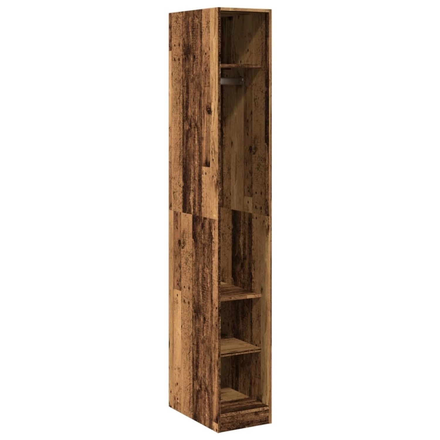 vidaXL Kleiderschrank Altholz-Optik 30x50x200 cm Holzwerkstoff 3307691 günstig online kaufen