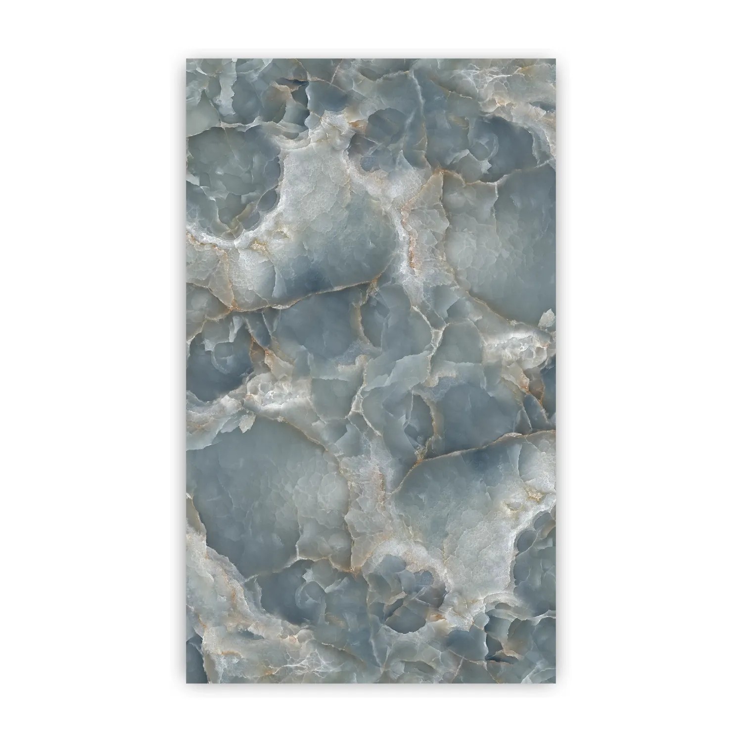 Walllux Duschrückwand Marmor Blau Alu-Verbund 3 mm 150 x 255 cm