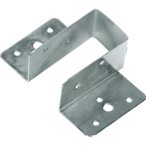 Balkenschuh Verzinkt Typ A, 38x70 mm, zur Holzverbindung. Witterungsbeständig durch Stahlverzinkung.