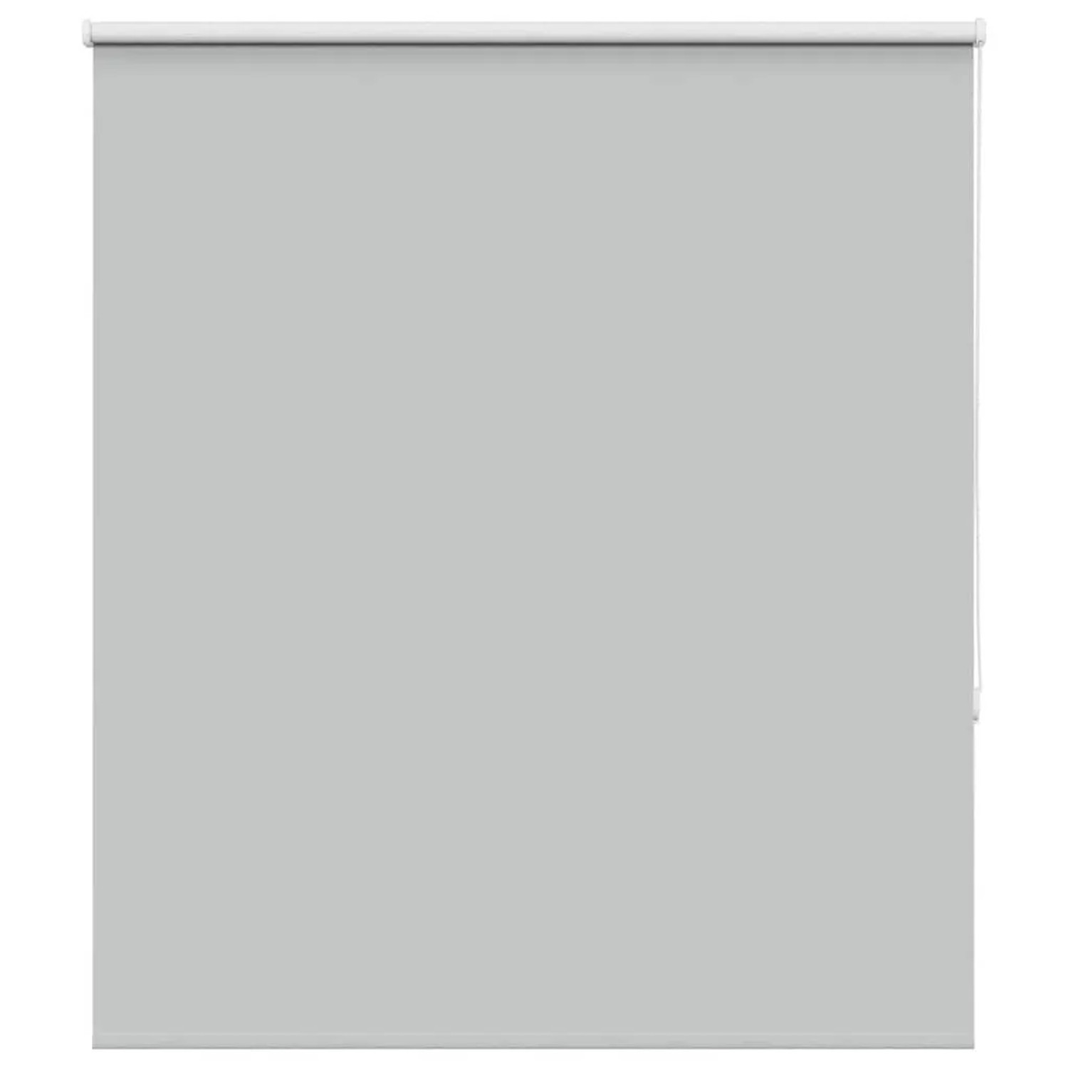 vidaXL Verdunkelungsrollo Hellgrau 130x130cm Stoffbreite 126,6cm 4011368