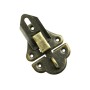 HMF 6495-VS1 Vintage Spannverschluss mit Schlossöse 35 x 50 mm Bronze_3