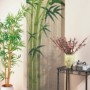 Dekorativer Türvorhang Bamboo mit Bambusmotiv, 90x200 cm, als Raumteiler.