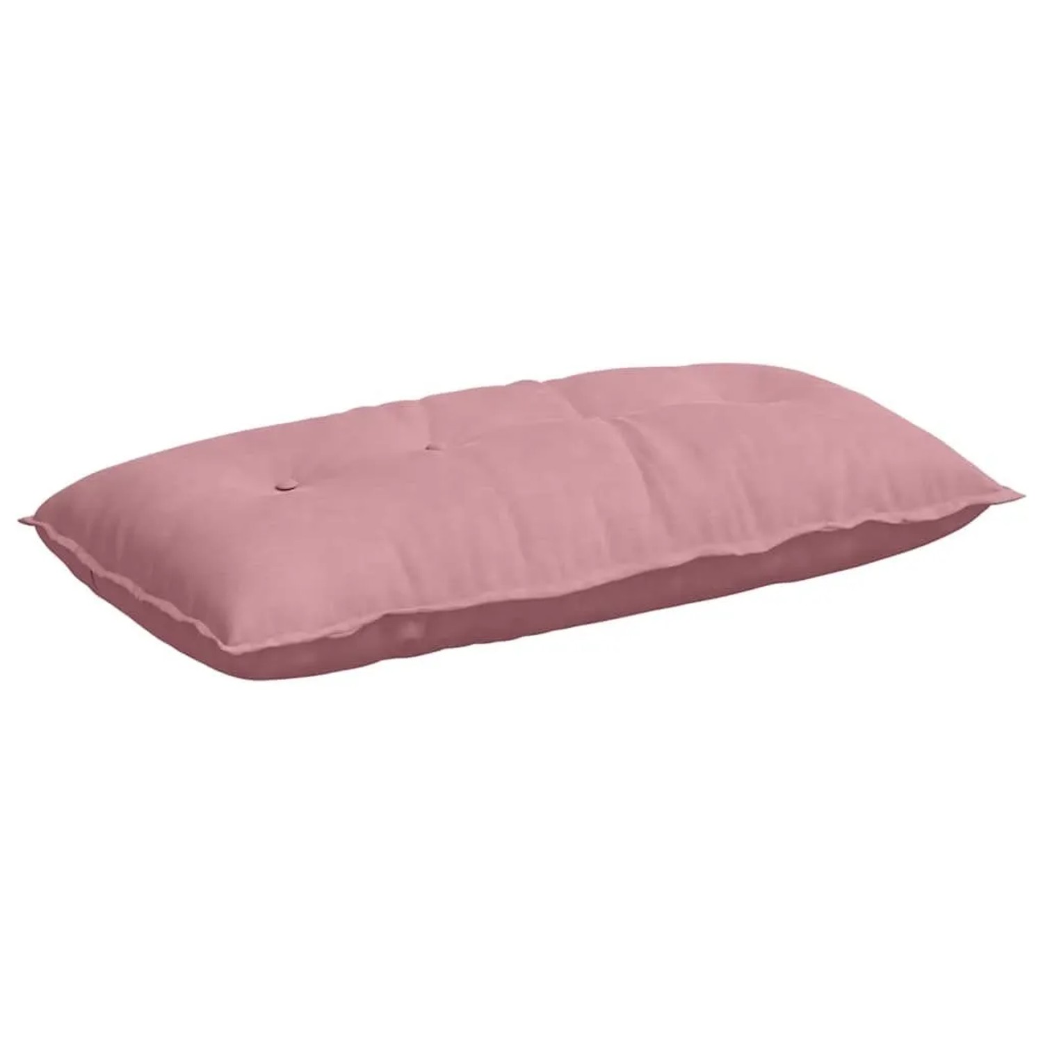 vidaXL Rückenkissen Rosa 100 x 50 cm Cordstoff 42014765