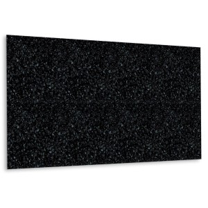 Selbstklebendes, schwarzes Wandpaneel mit Steinmuster, 100x50 cm, für Wandverkleidung.