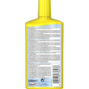 Tetra AquaSafe 500ml: Wasseraufbereiter für Aquarien, neutralisiert Schadstoffe, schützt Fische und Pflanzen.