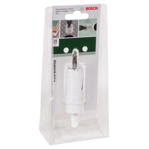 Bosch Bimetall Lochsäge 25 mm im Blister, geeignet für Holz, Metall & Kunststoff.
