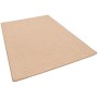 Snapstyle Natur Teppich aus Wolle, Berber-Stil, Karamell, 80x200 cm.