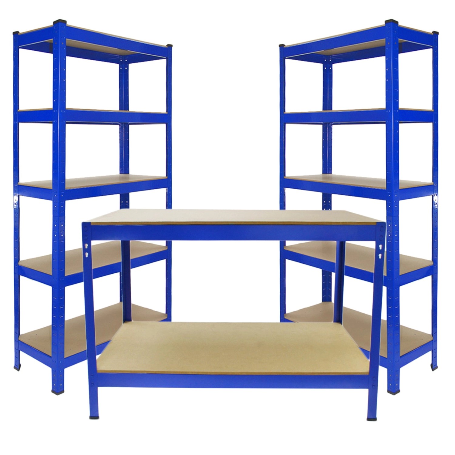 Monstershop Monster Racking 2 x T-Rax Metall Aufbewahrungswerkbank 75cm Bla günstig online kaufen