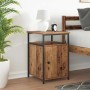 vidaXL Nachttisch Altholz Holzwerkstoff 879501_2
