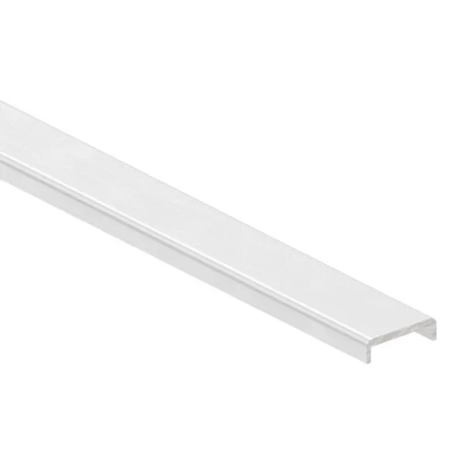 FeNau Kantenschutz Aluminium Eloxiert Für Glas 16,00-17,52 mm L 3000 mm EXTRA SLIM