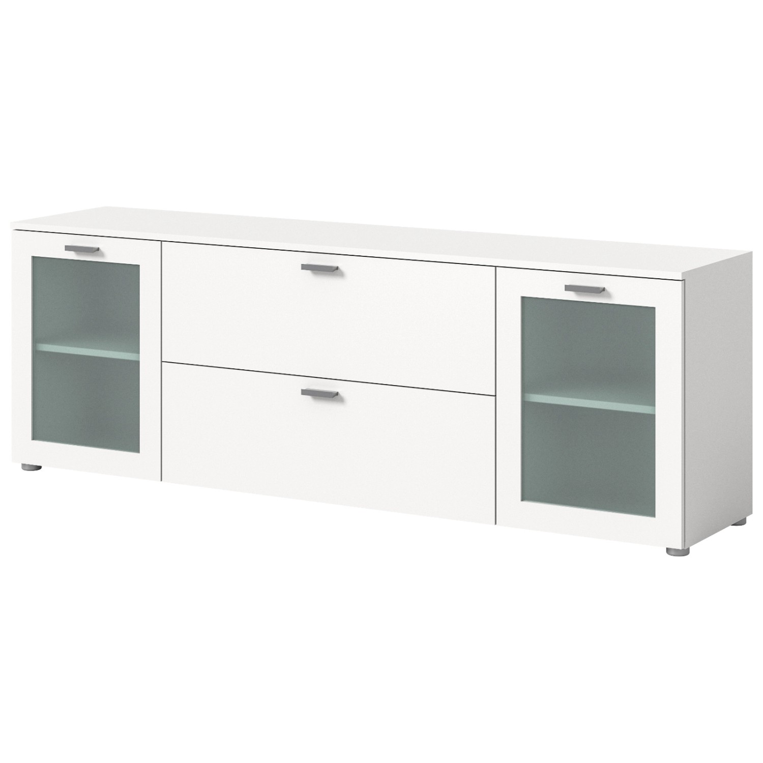 Inn.Furn TV-Lowboard Weiß 180 cm mit Soft-Close Dante günstig online kaufen