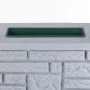 Arves Regentonne Maurano 300 l in Granit-Optik mit Pflanzschale.