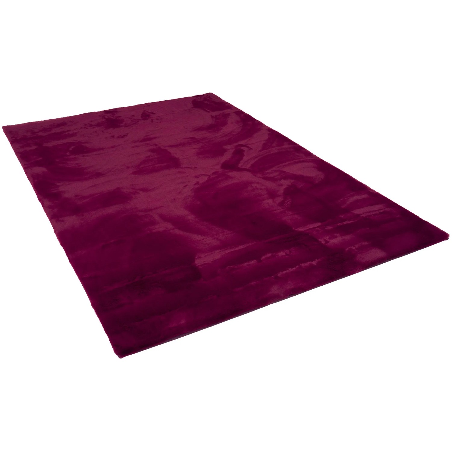 Pergamon Luxus Super Soft Fellteppich Plush Fuchsia 60x90cm