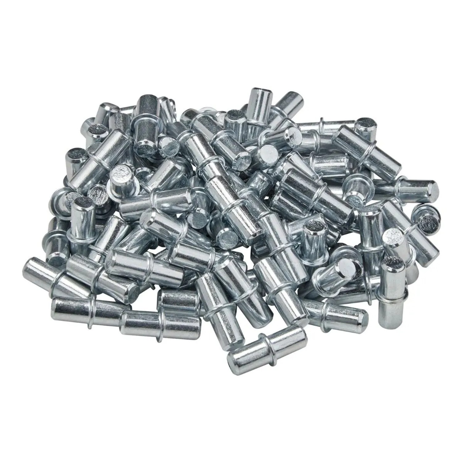 SOTECH 100 x Fachbodenträger DUPLO für Bohrloch Ø 5 mm Verzinkt
