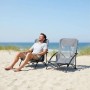 Relaxdays Strandstuhl 2er Set Metall Grau Faltbar 68 cm x 54 cm x 50 cm_5