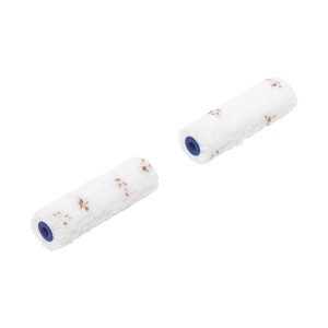 2er-Set LUX Lasuren-Walze, 10 cm, für dünnschichtige Lasuren. Farbwalzen für sauberes Arbeiten.