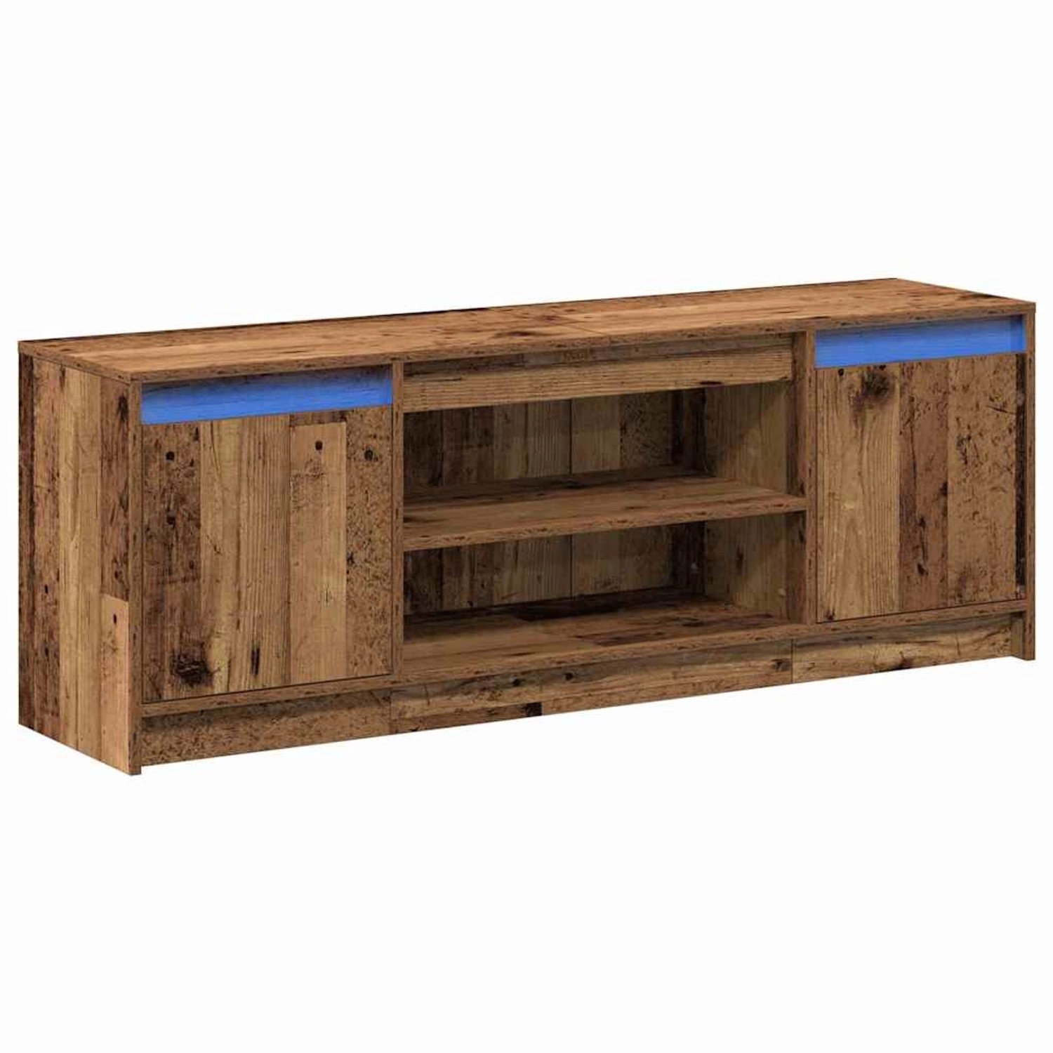 vidaXL TV-Schrank Braun 139,5 x 34 x 50 cm Holzwerkstoff 869239 günstig online kaufen