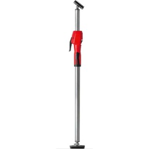 Bessey Deckenstütze STE 2500, Montagestütze mit Stahlrohr und rotem Pumpgriff.