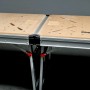 Metabo Multifunktionstisch MWB 100, mobile Werkbank mit MDF-Tischplatte und Lochraster.
