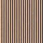 Jangal Wandpaneel Solid Classic Oak, MDF-Furnier, Akustikpaneel mit Holzrippenstruktur.