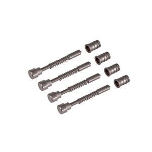 Windhager Insect-Stop Federstifte Set (4 Stk.) zur Insektenschutz Befestigung in Fensterrahmen.