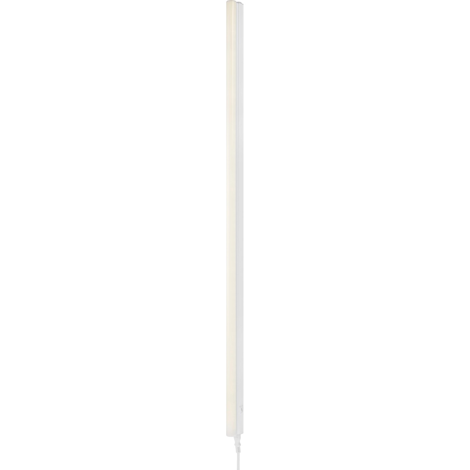Weiße LED-Lichtleiste zur Küchenbeleuchtung, variabel einstellbar.