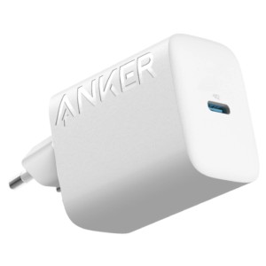 Weißes Anker 312 Ladegerät (20W) mit USB-C Anschluss für Computer & Multimedia Zubehör.