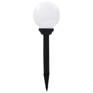 vidaXL Solar-Außenleuchten 4 Stk LED Kugelförmig 15 cm RGB 44457