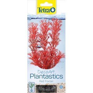 Tetra Kunstpflanze DecoArt Plant S Foxtail Red, rote Aquariumpflanze im Detail.