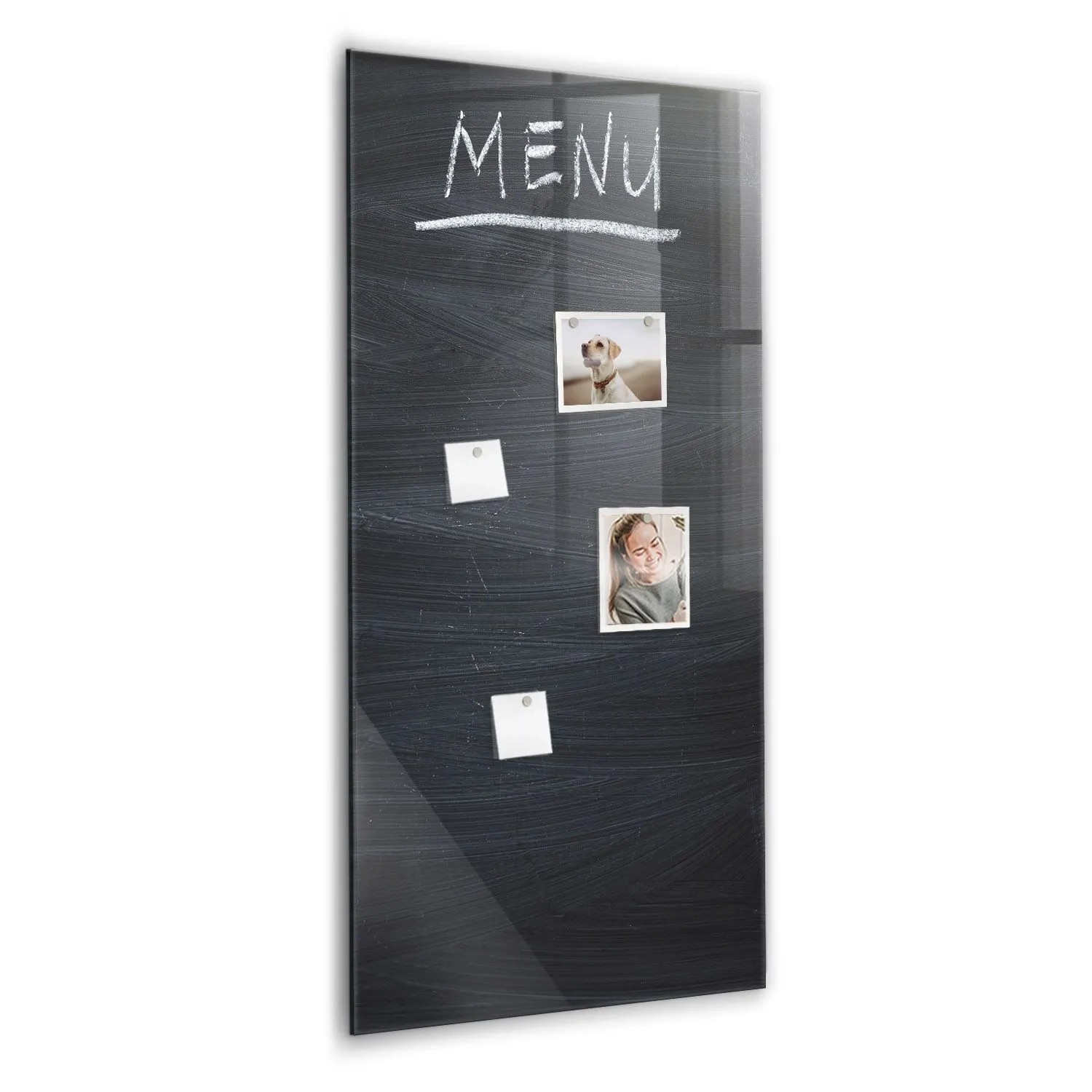 Tulup Glasmagnettafel Menütafel 60x120 cm Glastafel Magnetisch Beschreibbar günstig online kaufen