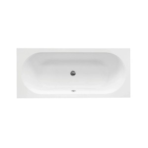 Bad Land Badewanne Rechteck VITAE 170x75 + Styroporverkleidung + Kopfstütze Ablauf Füße