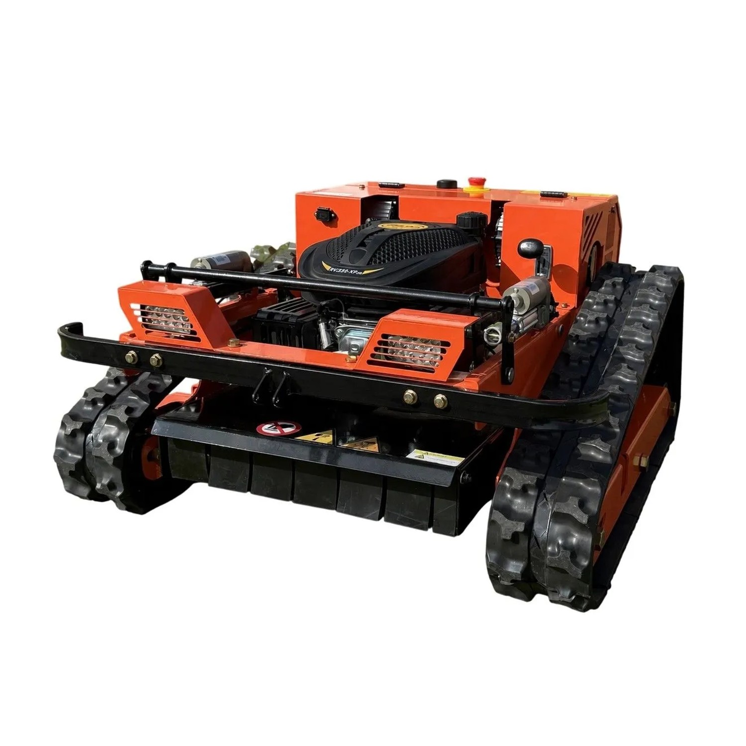 CARTIWELL Ferngesteuerter Motor-Rasenmäher CW-500 PLUS Orange Böschungsmäher