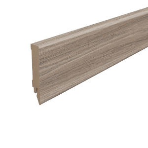 Egger Sockelleiste L585 Kubisch für Fußboden Soria 8 cm Eiche Grau