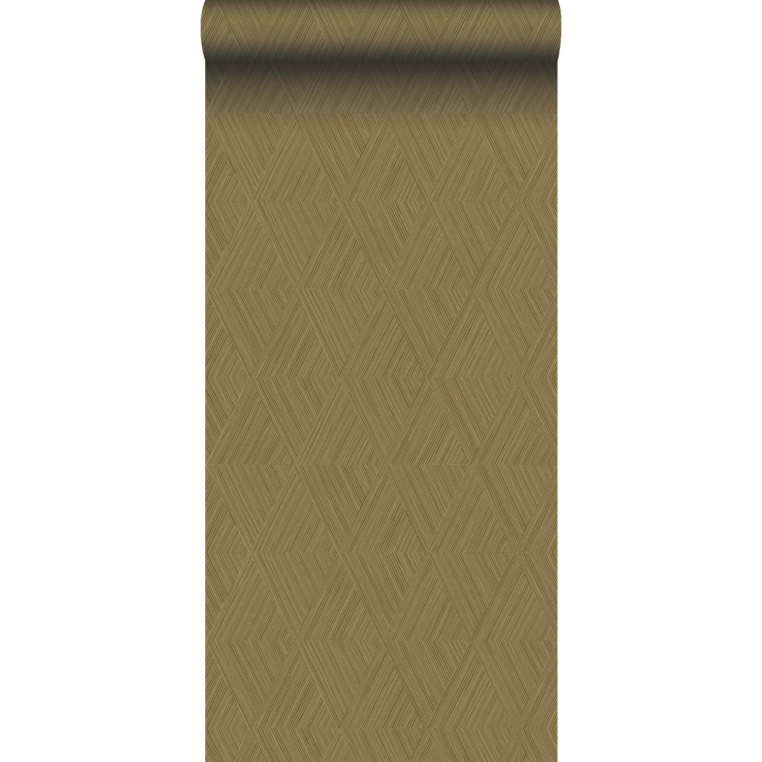 Origin Wallcoverings Tapete 3D-Muster Senfgelb 50 x 900 cm günstig online kaufen