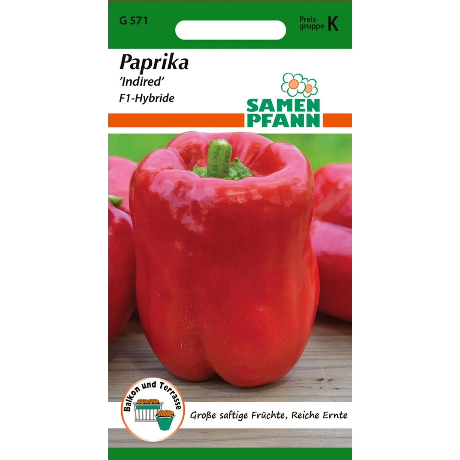 SAMEN PFANN Paprika Indired F1