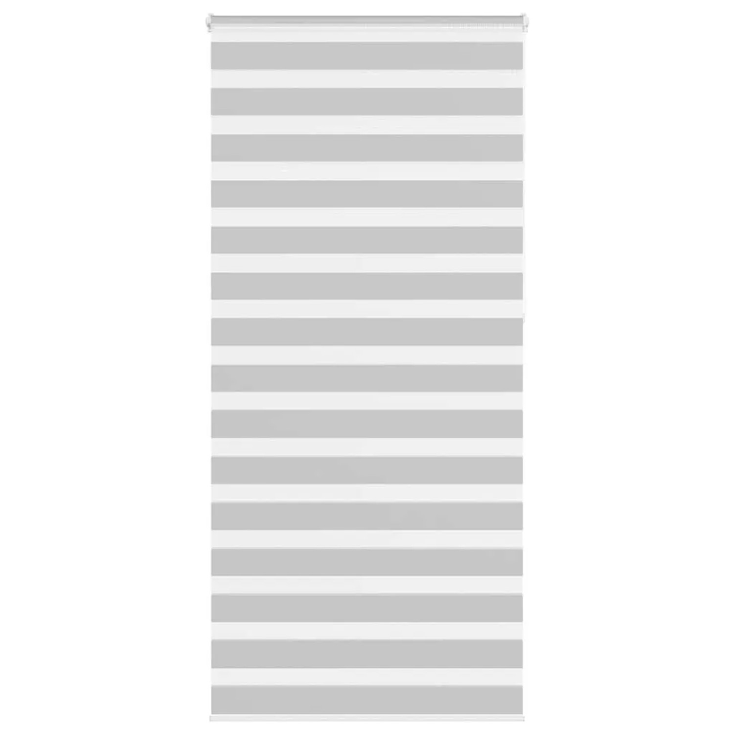 vidaXL Doppelrollo Hellgrau 110x230 cm Stoffbreite 105,9 cm Polyester 40144 günstig online kaufen