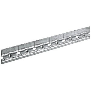 Schrankaufhängeschiene aus verzinktem Stahl, geeignet für die Möbelausstattung, bis 150 kg belastbar.