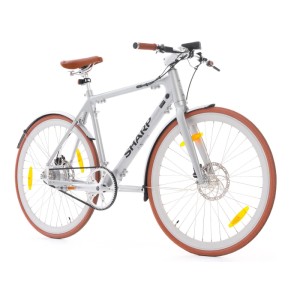 Sharp Milano BK-RS08-ES E-Bike 7 Ah 1-Gang Naked Bike Silber