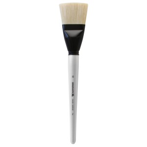 Daler-Rowney Ölmalpinsel Graduate XL, flach, Größe 60, mit Naturborsten für Ölfarben.