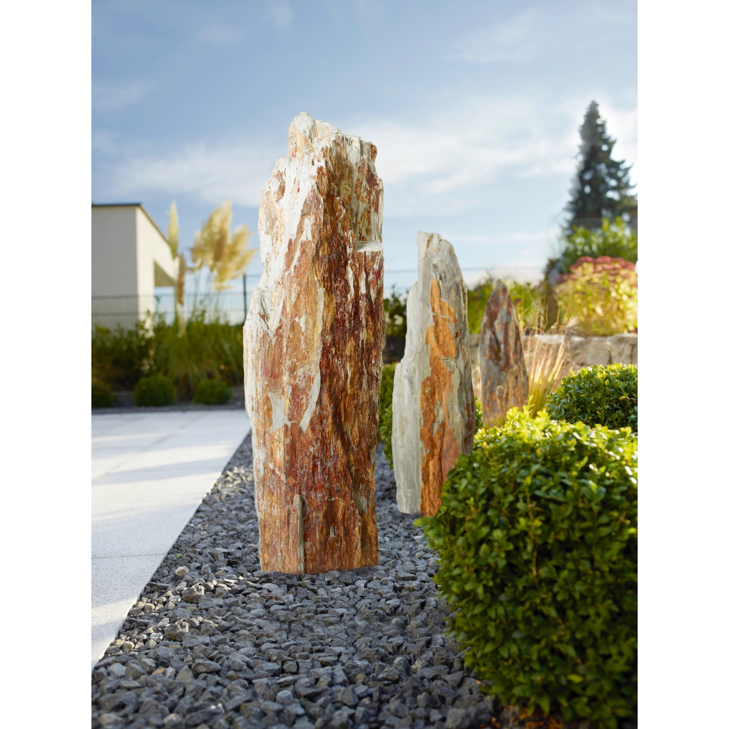 Schiefersäule Rot-Braun-Bunt 100-120 cm_3