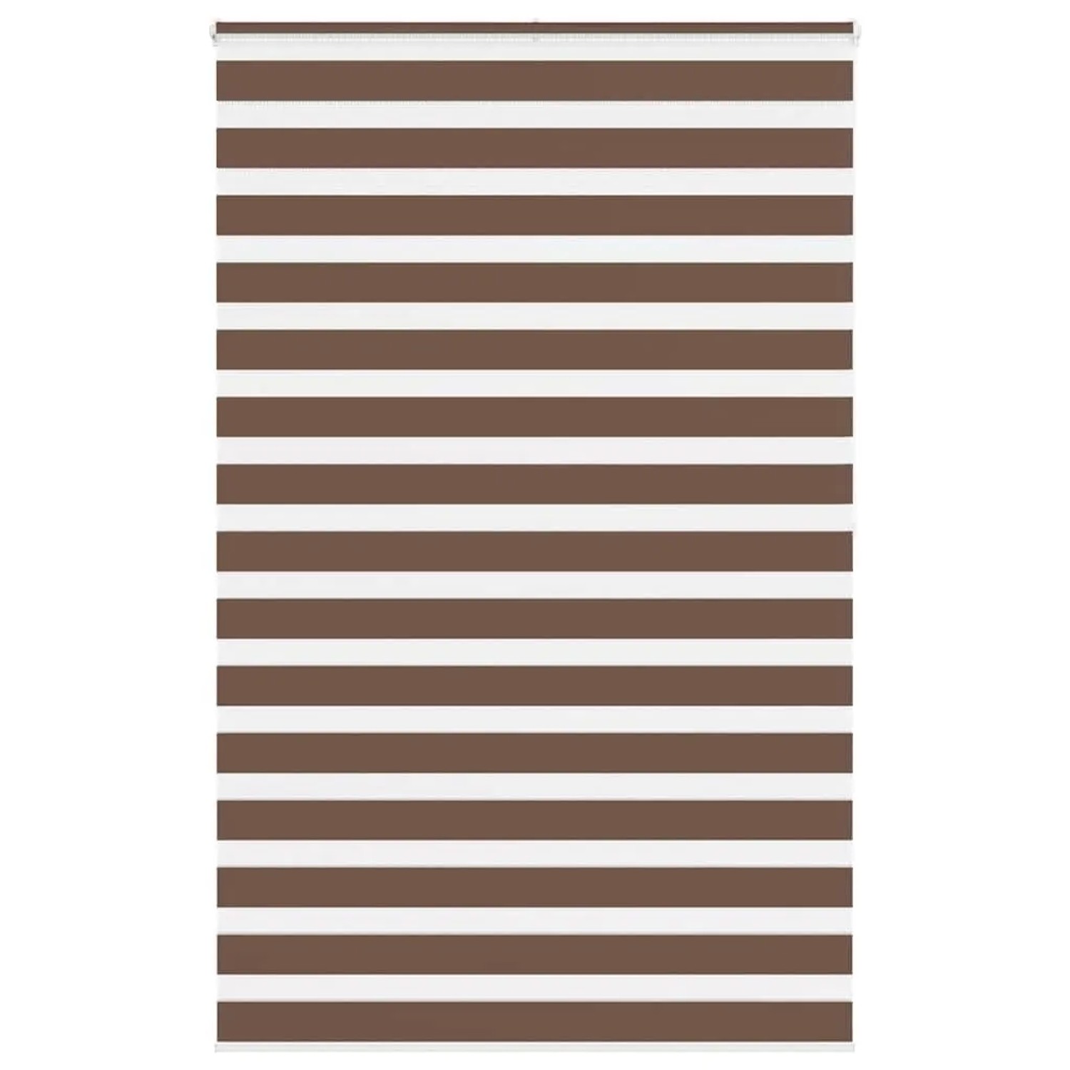 vidaXL Doppelrollo Braun 145x200 cm Stoffbreite 140,9 cm Polyester 4014374 günstig online kaufen