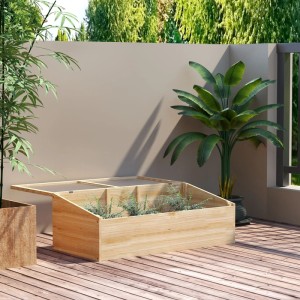 Outsunny Gewächshaus Garten & Pflanzkasten-System 100 x 50 x 35 cm