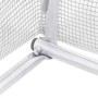 vidaXL Gewächshaus mit Stahlrahmen Weiß 16 m² 8x2x2 m 3188030_11