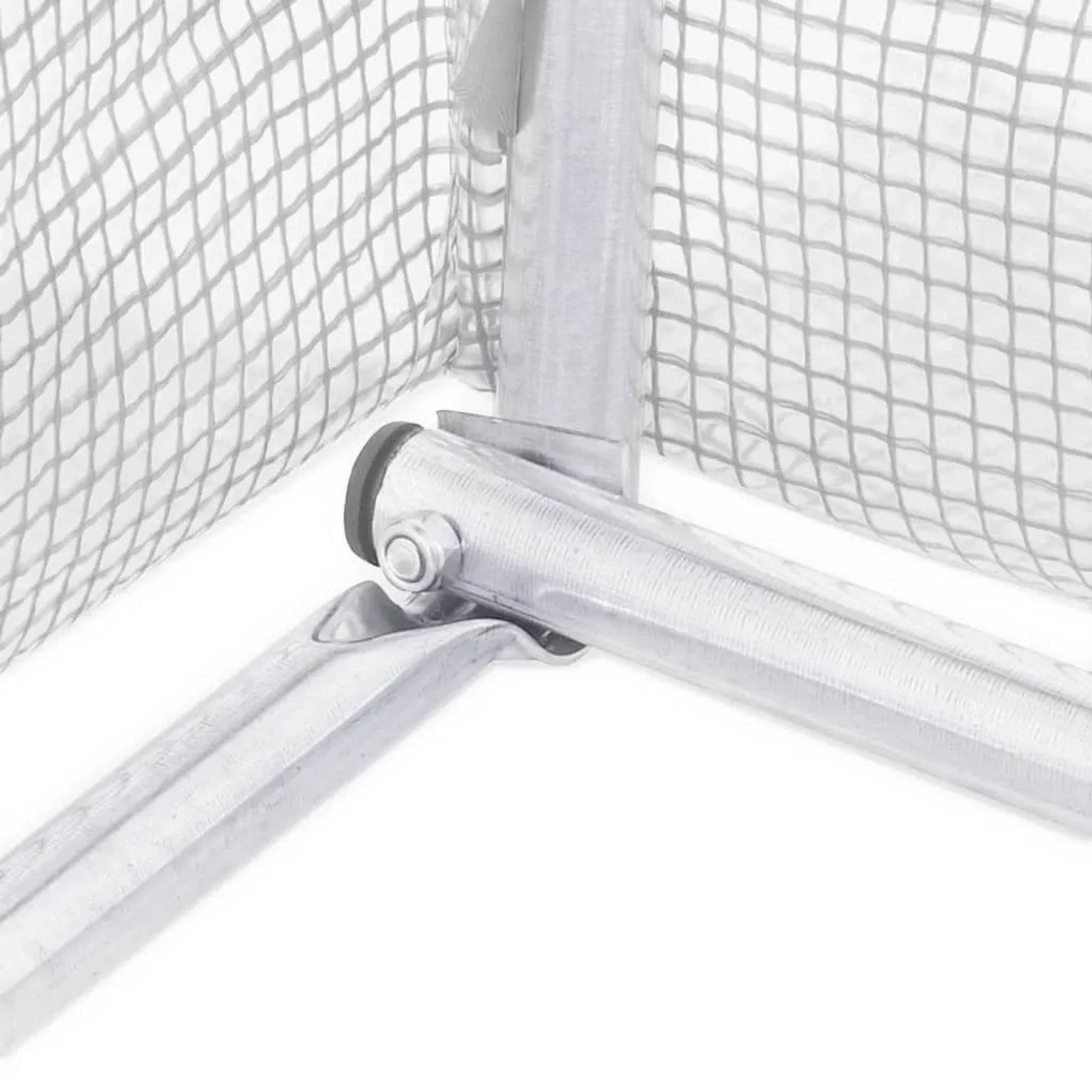 vidaXL Gewächshaus mit Stahlrahmen Weiß 16 m² 8x2x2 m 3188030_11