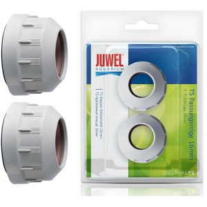 Juwel Fassungsringe für T5 Aquarienleuchte, 16mm, 2 Stück, für sicheren Halt und Wasserdichtigkeit.