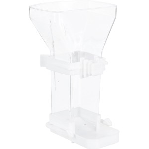 Trixie Futterspender Trichter, 150ml, transparent, für Vogelkäfige & Volieren.