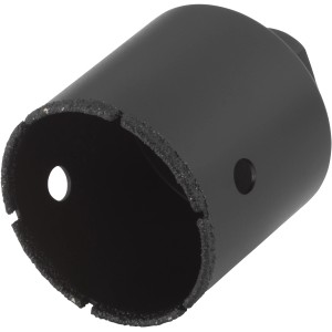 Wolfcraft Diamant-Lochsäge Ceramic, Ø 54mm für Winkelschleifer, zum Bohren von Fliesen.